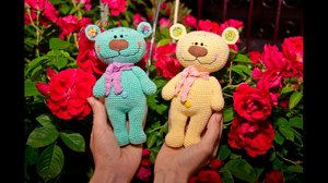 Крючком игрушки Медвежонок
