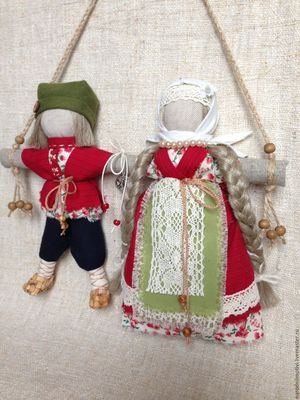 Создание куклы неразлучники