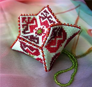 Пендибуль в форме тюльпана