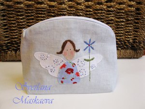Косметичка из фетра